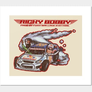 Ricky Bobby Retro Vintage Posters and Art